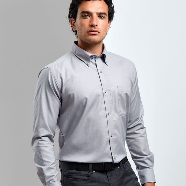 Premier Signature Long Sleeve Oxford Shirt Thumbnail