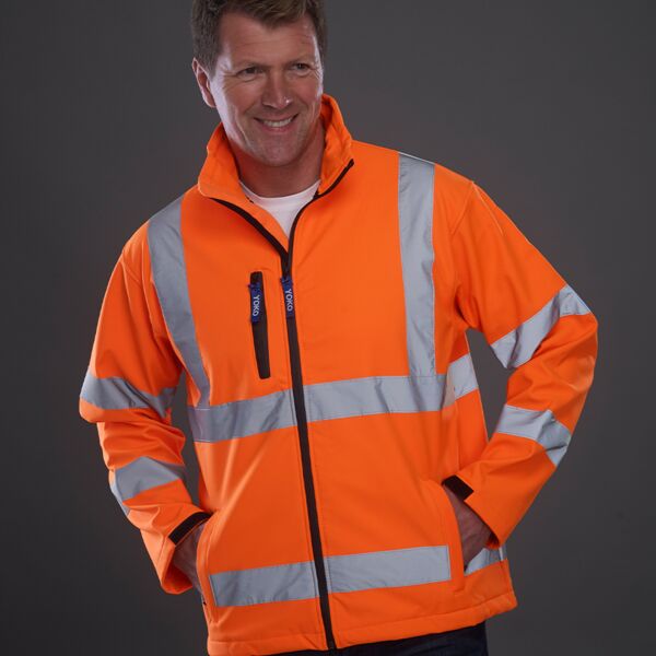 Yoko Hi-Vis Soft Shell Jacket Thumbnail