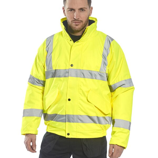 Hi-vis bomber jacket (S463) Thumbnail
